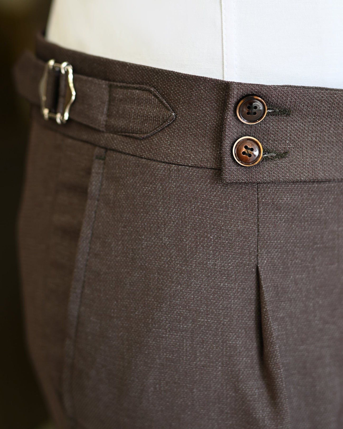 Norwood Brown Solid Slim Fit Suit