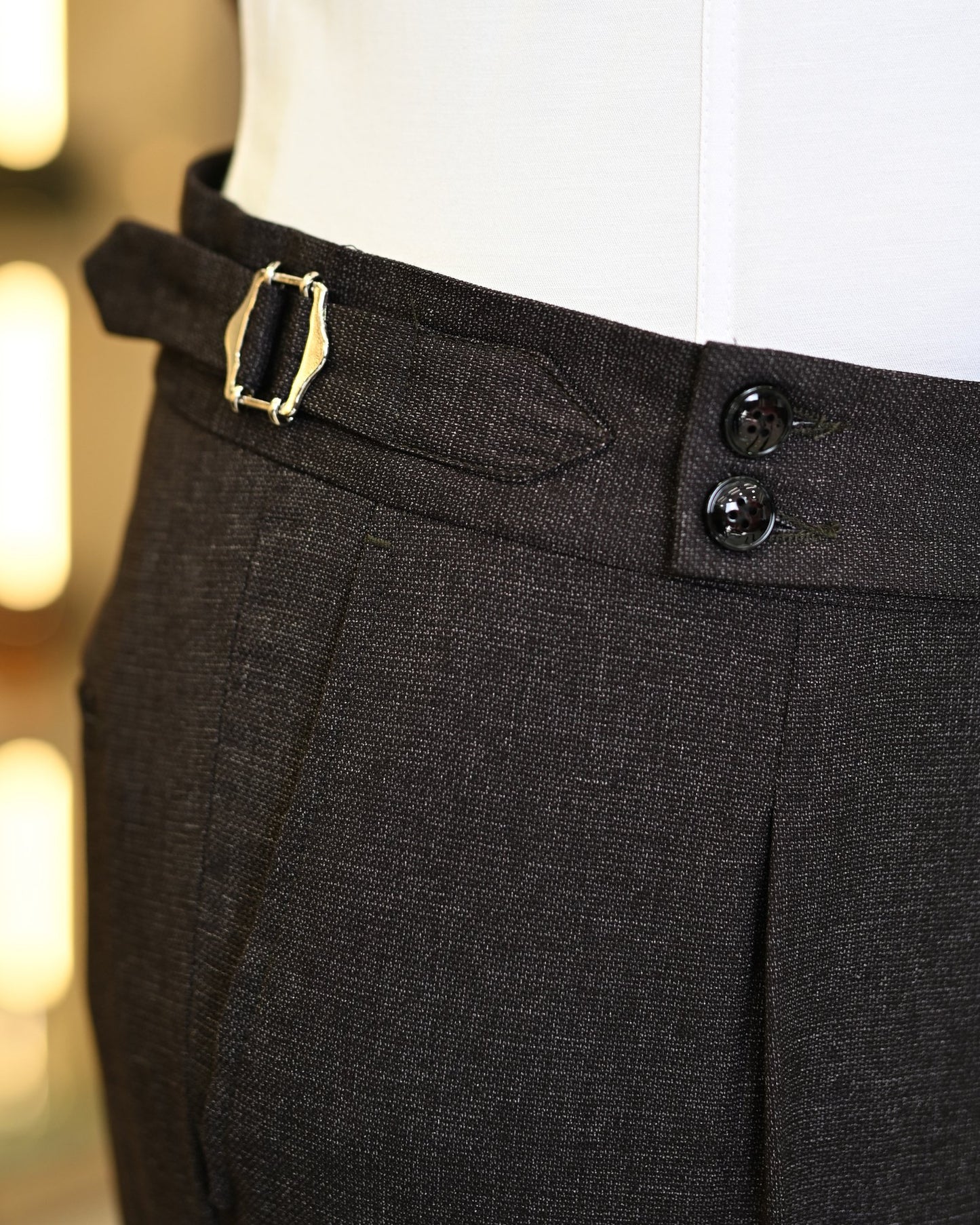 Grayson Merlot Houndstooth Slim Fit Suit