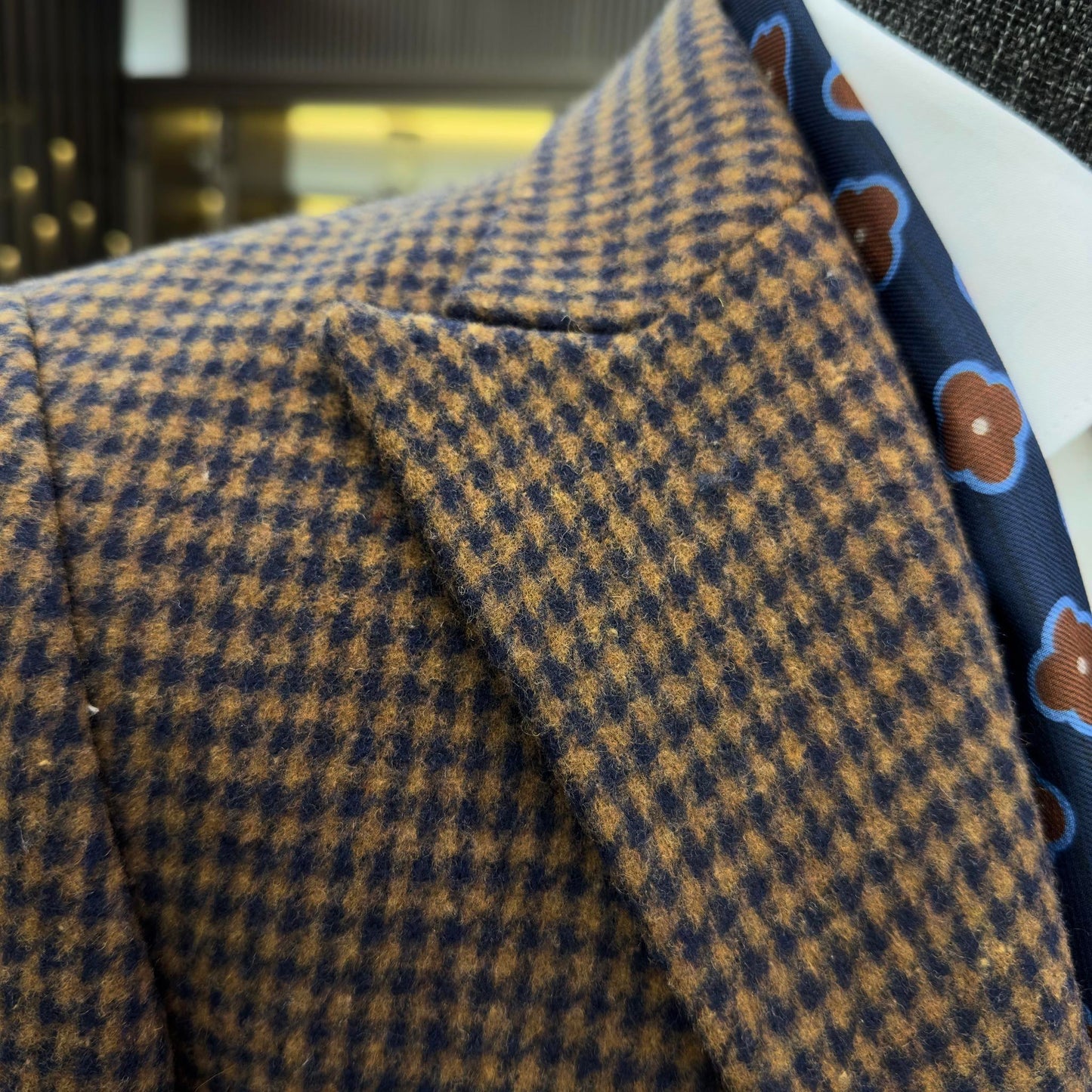 Wool-Blend Felt Overcoat