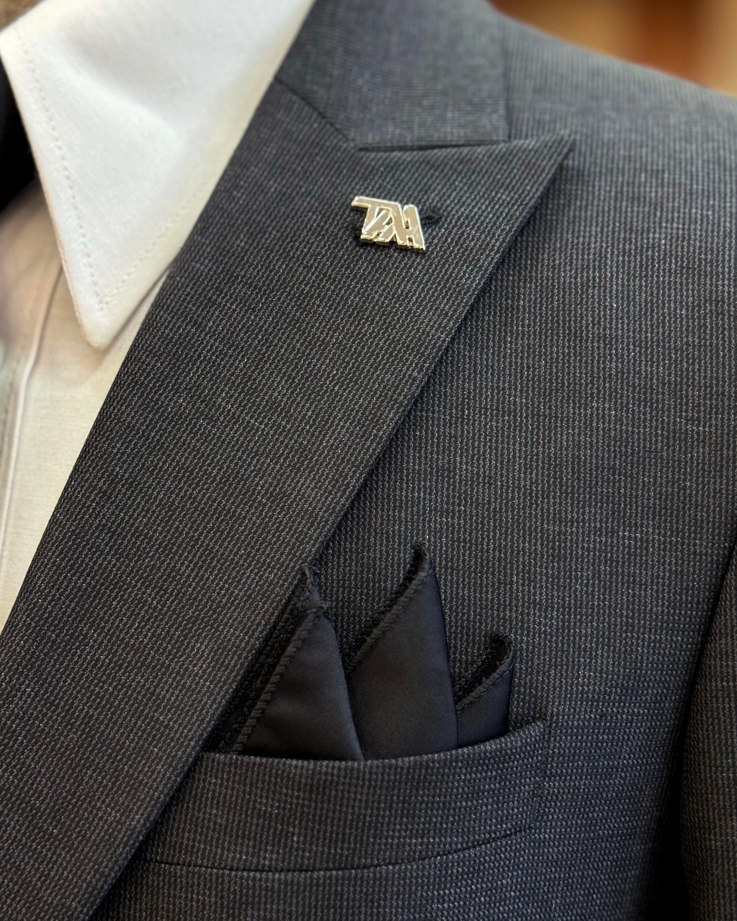 Dorian Anthracite Solid Slim Fit Suit