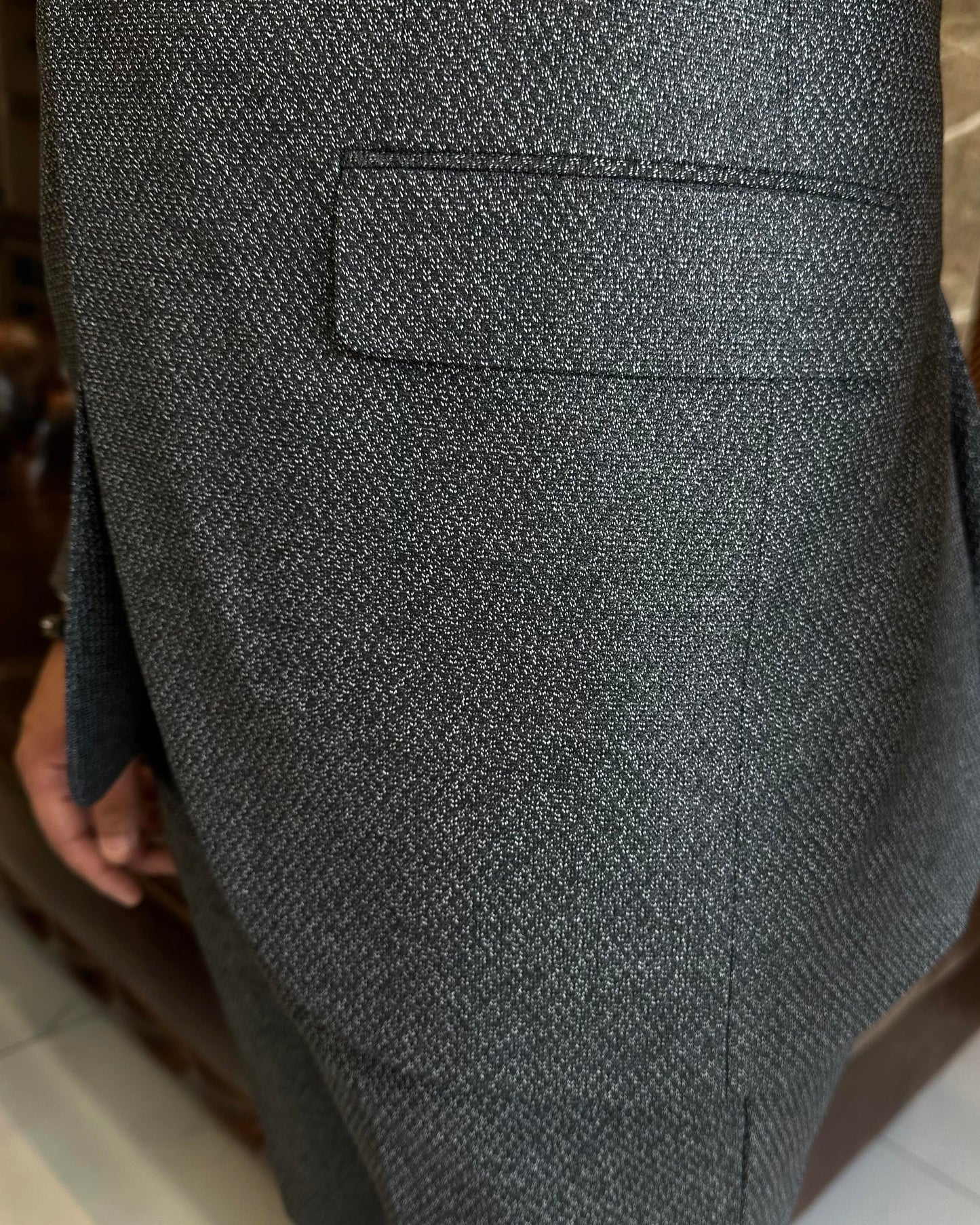 Jensen Gray Houndstooth Slim Fit Suit